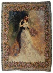 Romantic Tapestry Throw