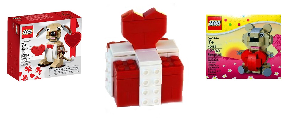 Valentine Lego Kits