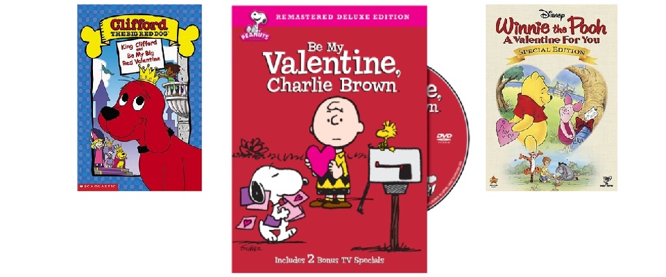 Valentine DVD's for kids make great gifts for Valentine's Day