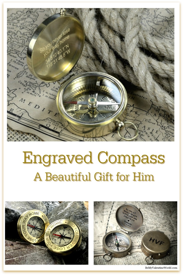 Engraved Compasses