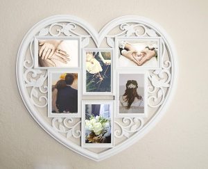 Heart Shaped Picture Frame