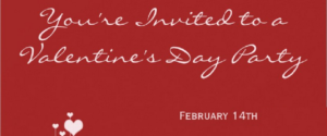 Valentine Party Invitations